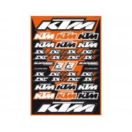KIT ADESIVOS UNIVERSAL BLACKBIRD KTM SX / EXC