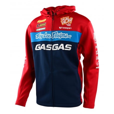 TROY LEE GASGAS JACKET COLOUR RED/NAVY