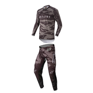OUTLET COMBO ALPINESTARS RACER TACTICAL COLOR NEGRO / GRIS - TALLAS 30 USA / S 
