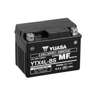 BATERIA YUASA YTX4L-BS para Husqvarna WRE125, 00- & FE, FC 250, 14-16 & FE, FC 350, 14-16