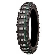 NEUMATICO TRASERO MITAS EF-07 140/80-18 70M FIM SUPER SOFT EXTREME- DOBLE LINEA VERDE