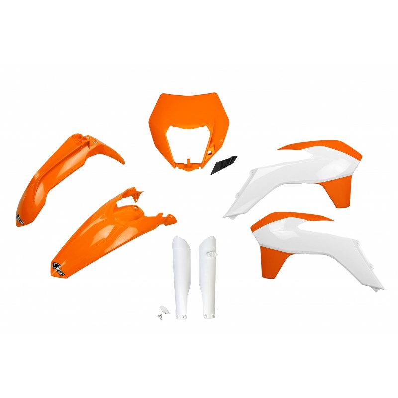 UFO Orange Enduro Plastic Kit For KTM EXC/EXCF 125-450 (2020-2023)