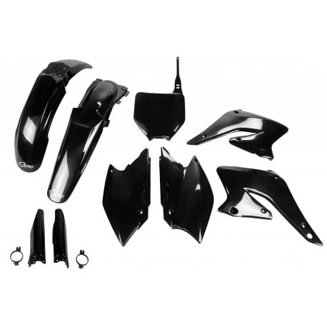 FULL KIT DE PLÁSTICOS UFO SUZUKI RMZ 250 (2004-2006) COLOR NEGRO