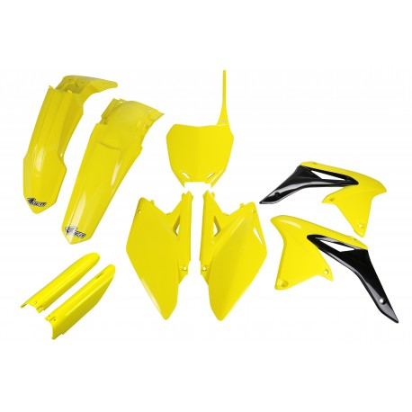 Vibrant Neon Yellow Plastic Kit for Suzuki RMZ 250 & RMZ 450 main image 1