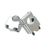 ELEVADOR E ADAPTADOR DE GUIDÃO DE 22MM PARA 28MM, ELEVA 2,5 CM.