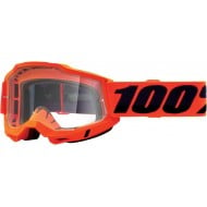 GAFAS 100% ACCURI 2 COLOR NARANJA- LENTE TRANSPARENTE