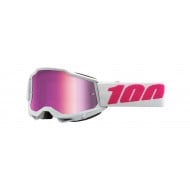 100% ACCURI 2 YOUTHES KEETZ GOGGLES - LENS MIRROR PINK