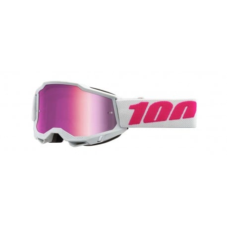 100% ACCURI 2 YOUTHES KEETZ GOGGLES - LENS MIRROR PINK
