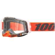 OFFER 100% RACECRAFT 2 SCHRUTE GOGGLES - CLEAR LENS