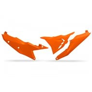 UFO SIDE PANELS WITH VENTED AIRBOX COVER KTM SX 125/250/300 COLOUR ORANGE
