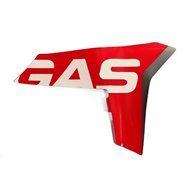 RIGHT RADIATOR COVER STICKER GAS GAS EC RACING 2016