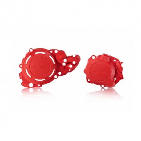 ACERBIS IGNITION + CLUTCH COVER PROTECTOR X-POWER BETA RR 2T 250/300 (2020-2022) COLOUR RED
