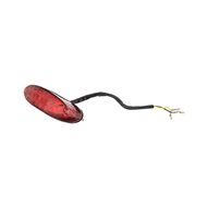 PORTAMATRICULAS CON LUZ TRASERA E9 12V 0,9/0,06W POLISPORT COLOR ROJO