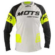 CAMISETA MOTS X-STEP COLOR BLANCO / NEGRO