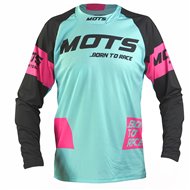 CAMISETA MOTS X-RIDER COLOR AZUL / NEGRO