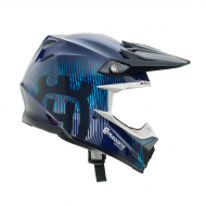 CAPACETE HUSQVARNA 9S FLEX RAILED AZUL