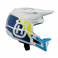 CASCO INFANTIL HUSQVARNA GRAVITIY EDRIVE COLOR AZUL / AMARILLO / BLANCO