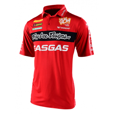 OFFER GAS GAS POLO TEAM TLD PIT COLOUR RED
