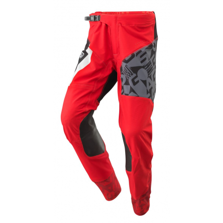 OFFER GAS GAS PANTS FAST COLOUR RED / BLACK