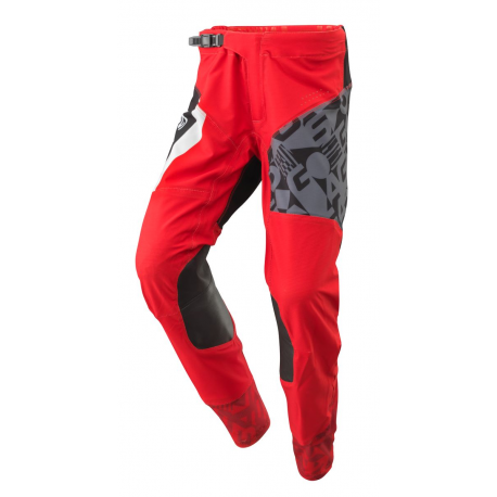 OUTLET PANTALONES GAS GAS FAST COLOR ROJO / NEGRO