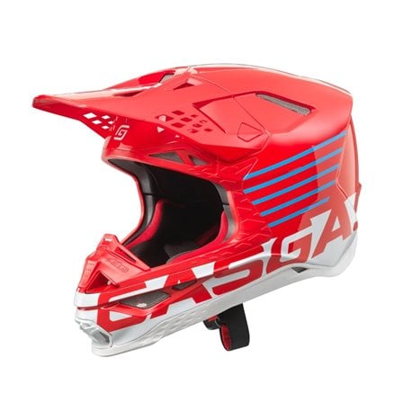 CASCO GAS GAS SM-8 OFFROAD COLOR ROJO