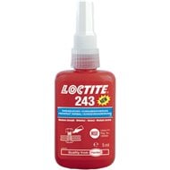 Loctite 243 Primerless, Oil Tolerant, Removable Medium