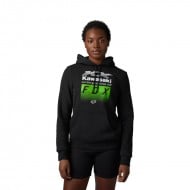 SUDADERA MUJER FOX X KAWI COLOR NEGRO