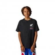 FOX YOUTH FOX X HONDA SHORT SLEEVE TEE COLOUR BLACK