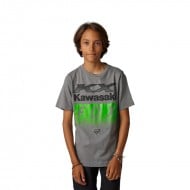 FOX YOUTH FOX X KAWI SHORT SLEEVE TEE COLOUR HEATHER GRAPHITE