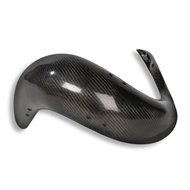CARBON FIBER EXHAUST PROTECTOR FOR SHERCO 2T 250/300 SE - 250/300 SE-R 2014