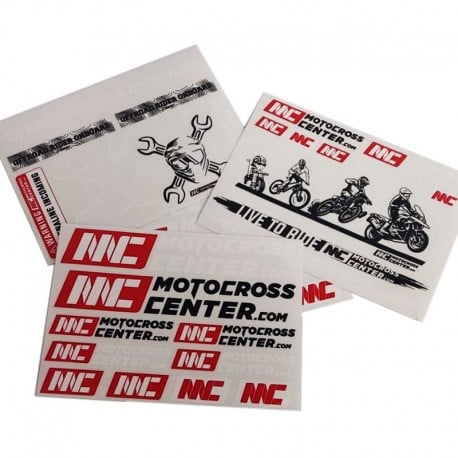 Adhesivos Mcc Motocrosscenter Team (Diseño Aleatorio) Modelo1