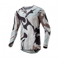 OUTLET CAMISETA ALPINESTARS RACER TACTICAL COR CAMUFLAGEM CINZA / CINZA