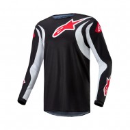 OUTLET CAMISETA ALPINESTARS FLUID LUCENT COR PRETO / BRANCO