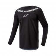 ALPINESTARS FLUID GRAPHITE JERSEY COLOUR BLACK / SILVER