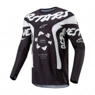 OUTLET CAMISETA ALPINESTARS RACER HANA COLOR NEGRO / BLANCO