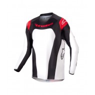 OFFER ALPINESTARS YOUTH RACER OCURI JERSEY COLOUR RED / WHITE / BLACK
