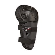 RODILLERAS ALPINESTARS BIONIC ACTION KICKSTART KNEE GUARD COLOR NEGRO / ROJO