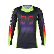 CAMISETA FOX 180 FLORA COLOR GRIS OSCURO