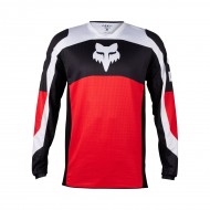 FOX YOUTH 180 NITRO JERSEY EXTD SIZES COLOUR FLUORESCENT RED