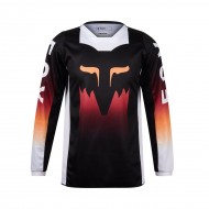 FOX YOUTH 180 FLORA JERSEY COLOUR BLACK
