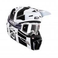 OUTLET KIT CASCO + GAFAS LEATT 3.5 COLOR NEGRO/BRANCO