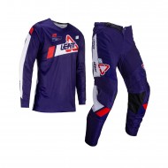 OUTLET COMBO LEATT 3.5 COULEUR BLEU / ROUGE / BLANC