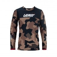 CAMISETA LEATT 4.5 ENDURO COLOR MARRÓN / NEGRO