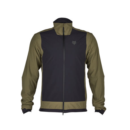 FOX DEFEND FIRE ALPHA JACKET COLOUR OLIVE GREEN [STOCKCLEARANCE]