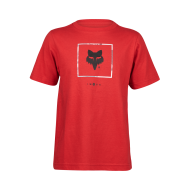 FOX YTH ATLAS SHORT SLEEVE TEE COLOUR FLAME RED
