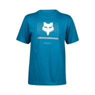 FOX YTH OPTICAL SHORT SLEEVE TEE COLOUR MAUI BLUE