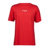 FOX YTH MAGNETIC SHORT SLEEVE TEE COLOUR FLAME RED