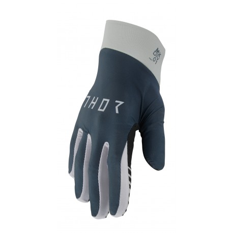 GUANTES THOR AGILE SOLID COLOR GRIS / NEGRO
