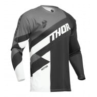 THOR YOUTH SECTOR CHECKER JERSEY COLOUR BLACK / GREYS