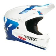 CASCO THOR SECTOR 2 CARVE COLOR BLANCO / AZUL